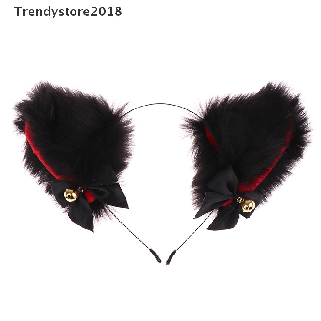 Băng đô cài tóc hình tai mèo 15 màu tùy chọn thời trang 2018