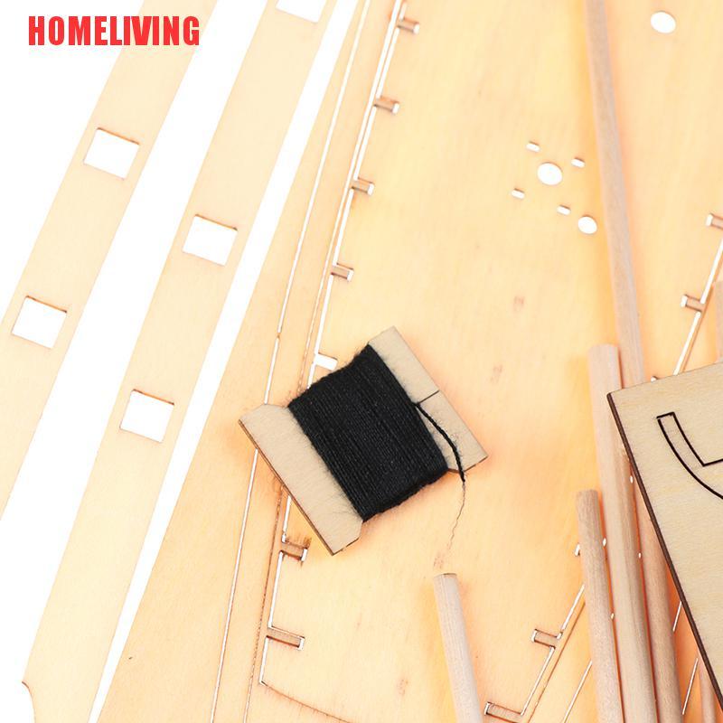 Mô Hình Thuyền Buồm Bằng Gỗ Tỉ Lệ 1: 100 Dùng Trang Trí DIY