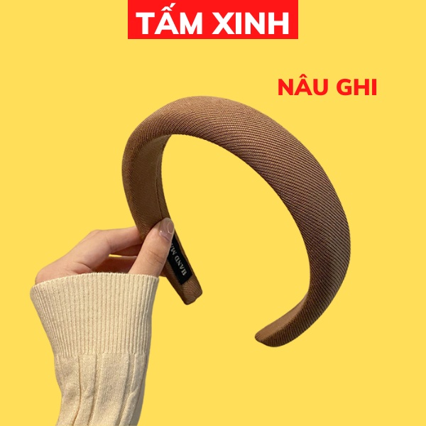 Bờm băng đô vải nữ đẹp thời trang cao cấp