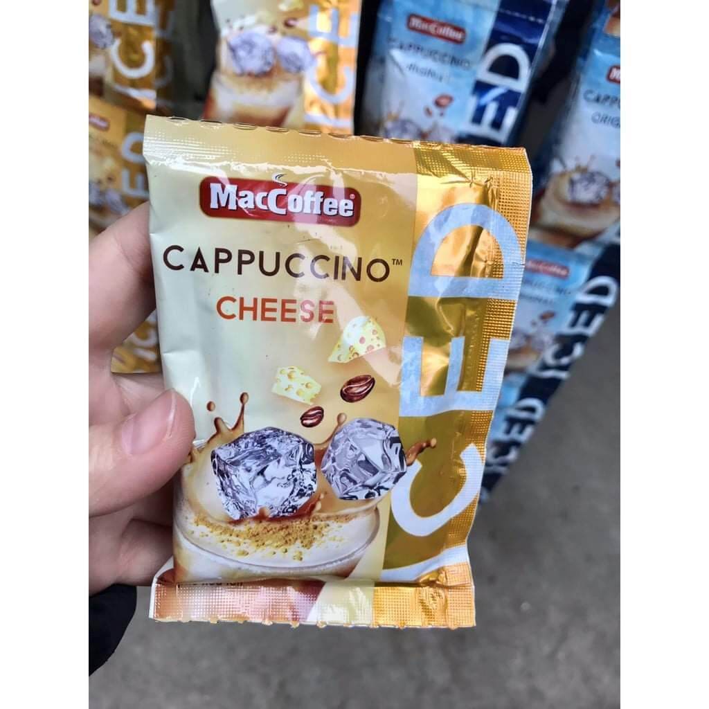Maccoffee cappuccino 2 vị phô mai và truyền thống