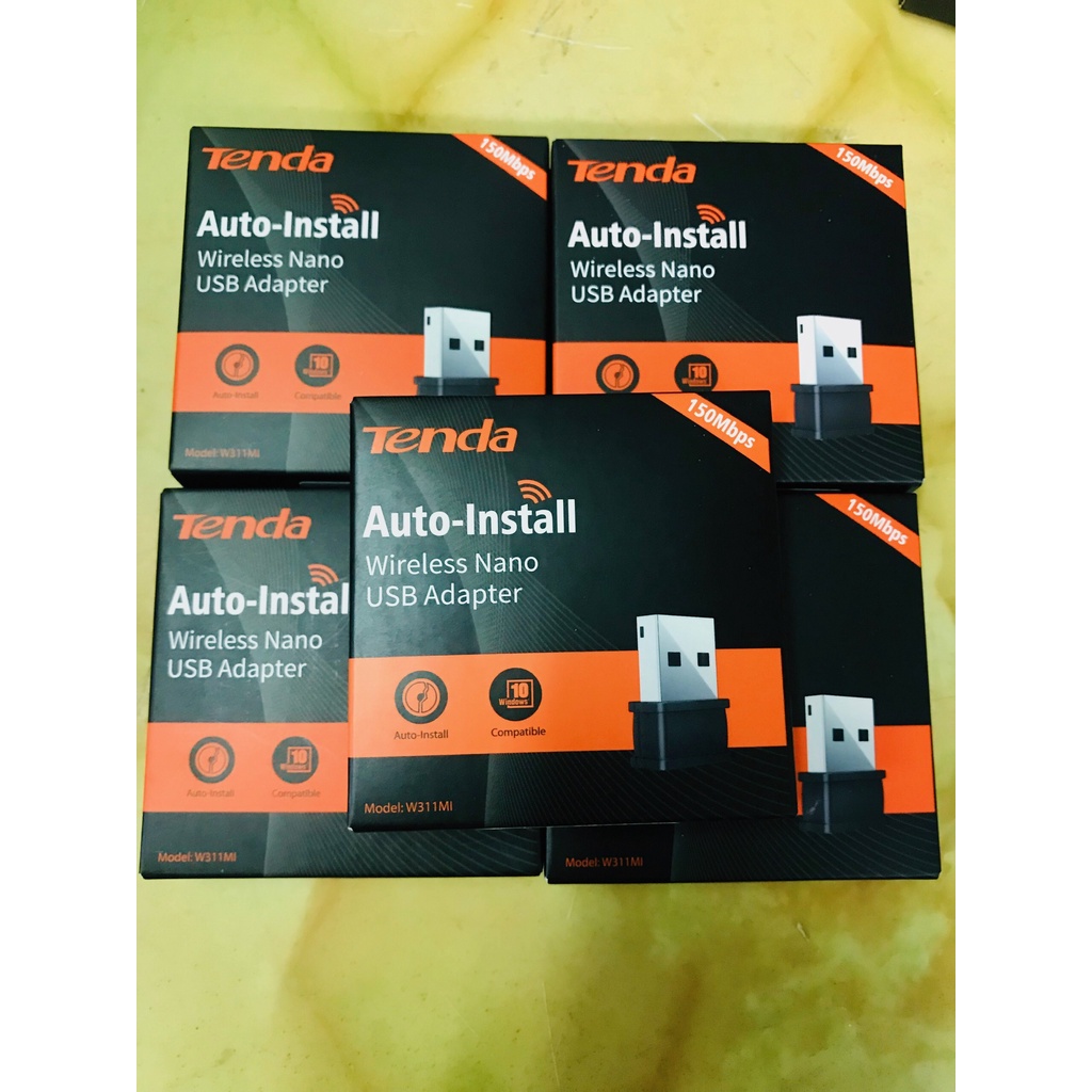 Thiết bị thu Wifi Tenda W311MI - 150Mbps Wireless Nano USB Adapter