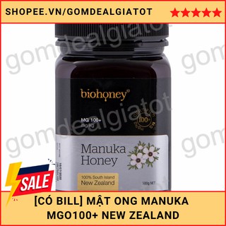 [MGO 100+] Mật Ong Manuka | Biohoney New Zealand