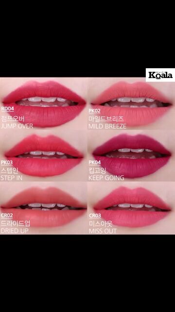 Son Kem Lì A'Pieu Color Lip Stain Matte Fluid