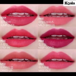 Son Kem Lì A'Pieu Color Lip Stain Matte Fluid