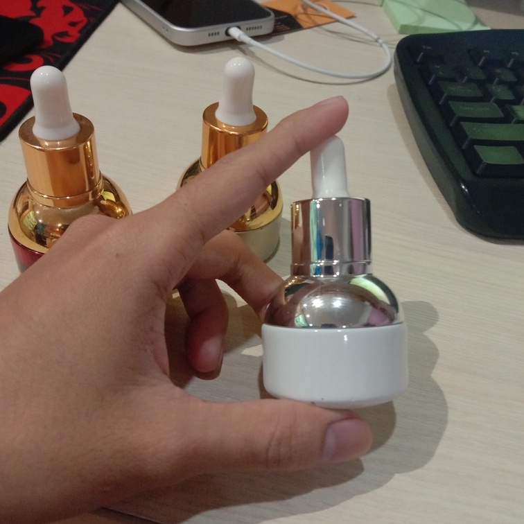 VỎ CHAI SERUM BẦU 20ML CAO CẤP