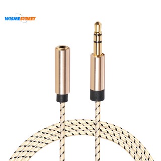 0.5/1/1.8/3/5m headphone extension cable jack cord