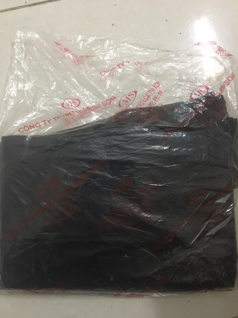 1kg túi bóng đen siêu mỏng, siêu dai dùng để đóng hàng, đựng rác