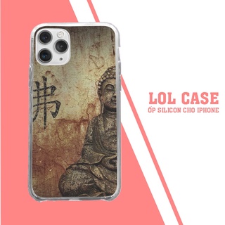 Ốp lưng dẻo phật bên vách núi cho iphone 6 - iphone 13 zen20210010