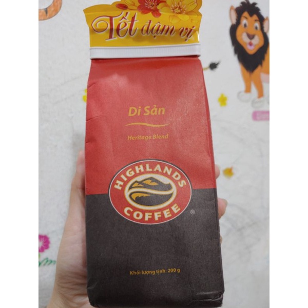 Cà phê rang xay Highlands Coffee 200g (cafe pha phin)