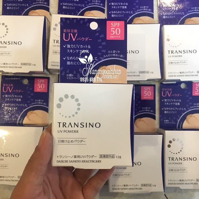 Phấn Phủ Transino UV Powder SPF50 PA++++ 12g Nhật Bản