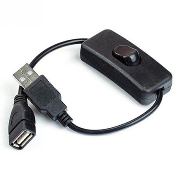 Cáp mở rộng USB A Male sang Female với công tắc bật / tắt