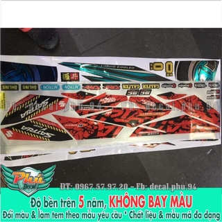 Tem rời Satria Candy Cao cấp -1