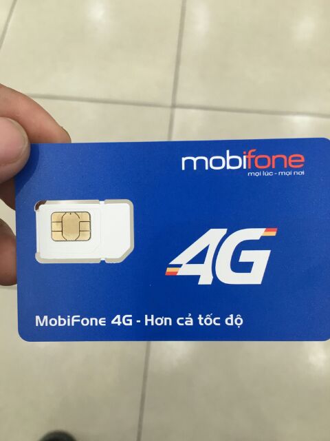 Sim 4G Mobi 60gb/tháng + free gọi ngoại mạng