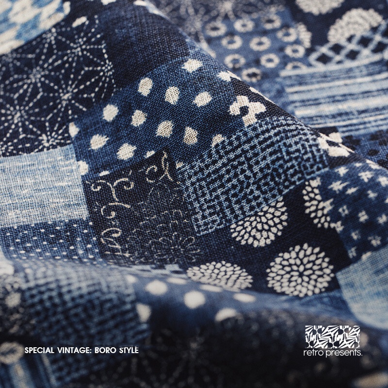 Giày thể thao MADEN vải canvas cổ thấp in họa tiết hoa phong cách retro Nhật Bản