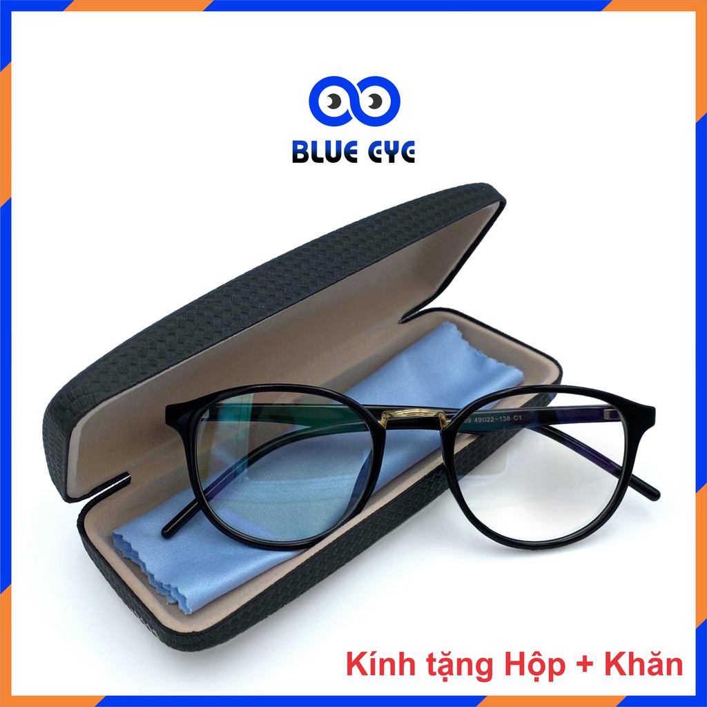 Gọng Kính Tròn thời trang Nam Nữ - gọng dẻo Hàn Quốc [Kính 0 độ màu đen 003] | BigBuy360 - bigbuy360.vn