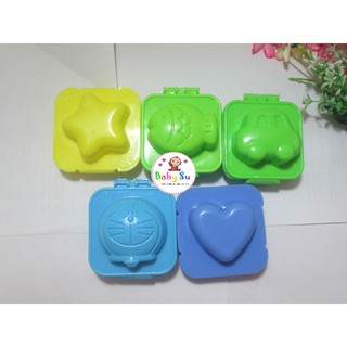 Khuôn cơm cá xe thỏ gấu