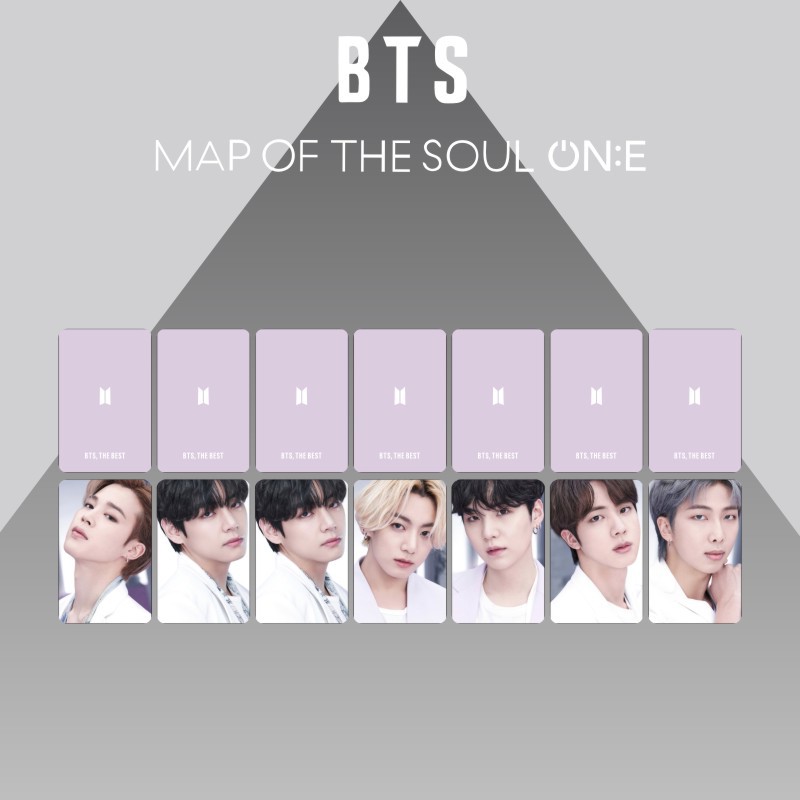 Set 7 Tấm Ảnh Lomo Card Nhóm Nhạc Bts 2021