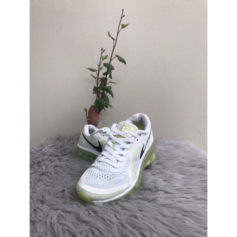 Giày Nike air max 2014 | trắng xanh | size 38
