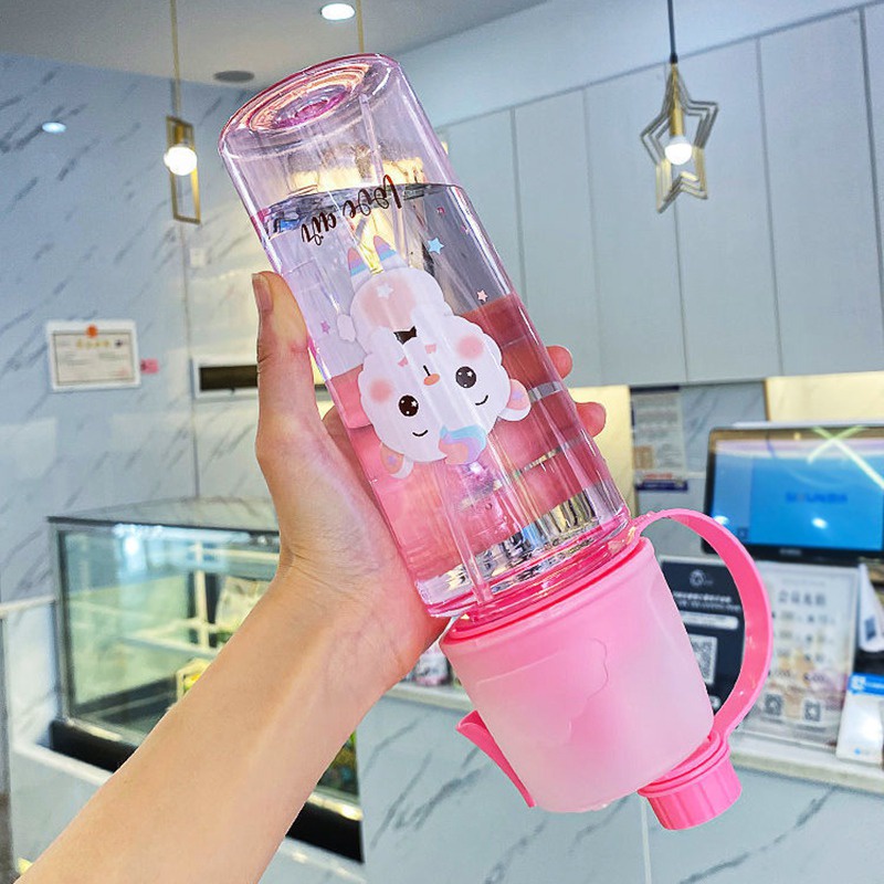 Bình Nước Thể Thao Cỡ Lớn Thiết Kế Sáng Tạo Thời Trang Cho Nam Nữ