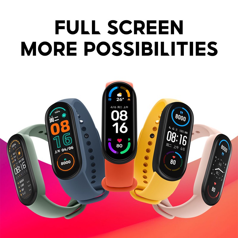 Vòng Tay Thông Minh Xiaomi Mi Band 6 - Bản nội địa Trung Quốc [Hàng chính hãng]