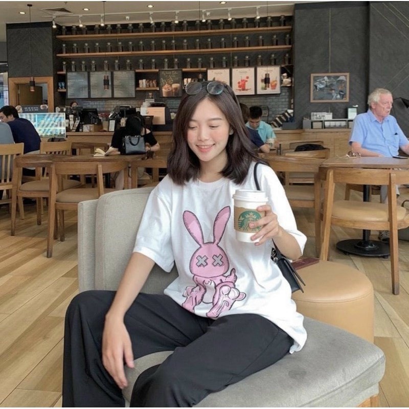 Áo thun tay lỡ Unisex Yinx, áo phông form rộng ATL07