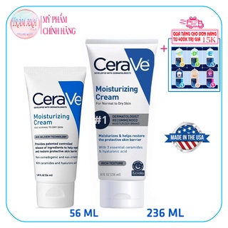 Kem dưỡng CeraVe Moisturizing Cream For Normal to Dry Skin 56ML
