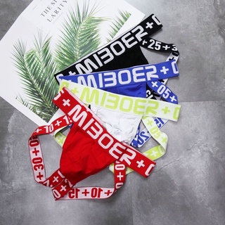 Quần jockstrap nam MIBOER - quần lót nam hở mông dây đan chéo sexy quyến rũ cho đêm say nồng