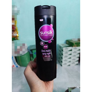 Dầu gội sunsilk óng đen, vàng ả bồng bềnh tóc 170g