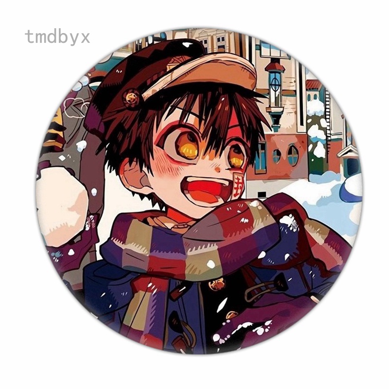 Ghim cài áo hình nhân vật hoạt hình Hanako-kun