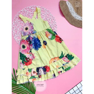 Đầm maxi bé gái 2 dây