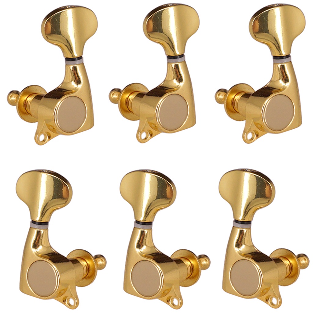 Guitar Locked String Tuning Pegs Tuners for ELectric Acoustic Folk Guitars