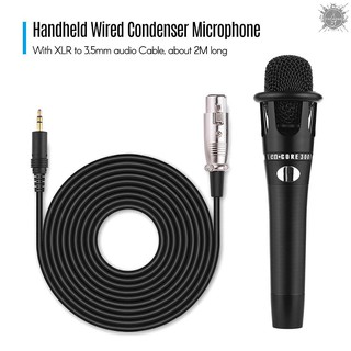 Microphone cầm tay XLR jack 3.5mm cho KTV chất lượng cao
