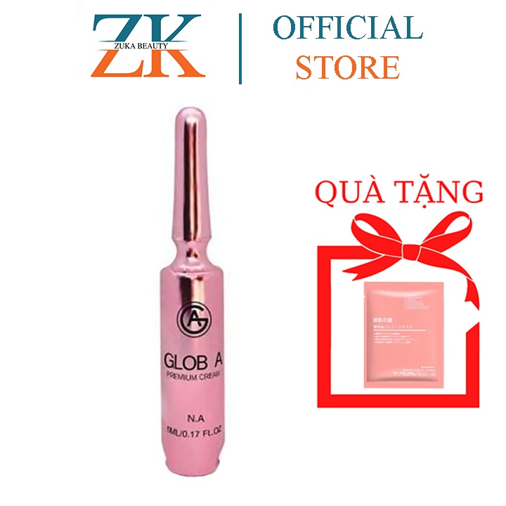 Hồng nhũ hoa Glob A NA Premium Cream 5ml Hàn Quốc Zuka Beauty giúp nhũ hoa trở nên hồng hào đẹp tự nhiên