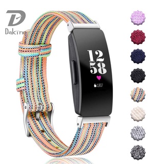 Dây đeo thay thế cho đồng hồ Fitbit Inspire HR/Inspire/Inspire 2 bằng vải canvas