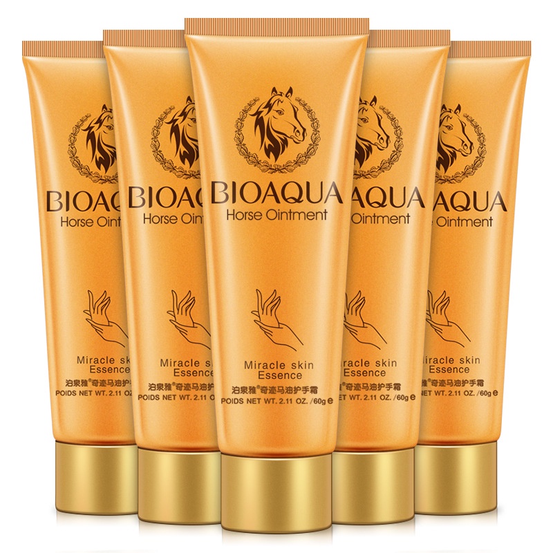 Kem dưỡng da tay BIOAQUA chiết xuất dầu ngựa chống nứt nẻ 60g