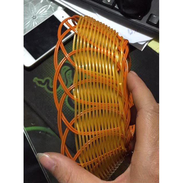 rổ nhựa giả mây tròn sâu