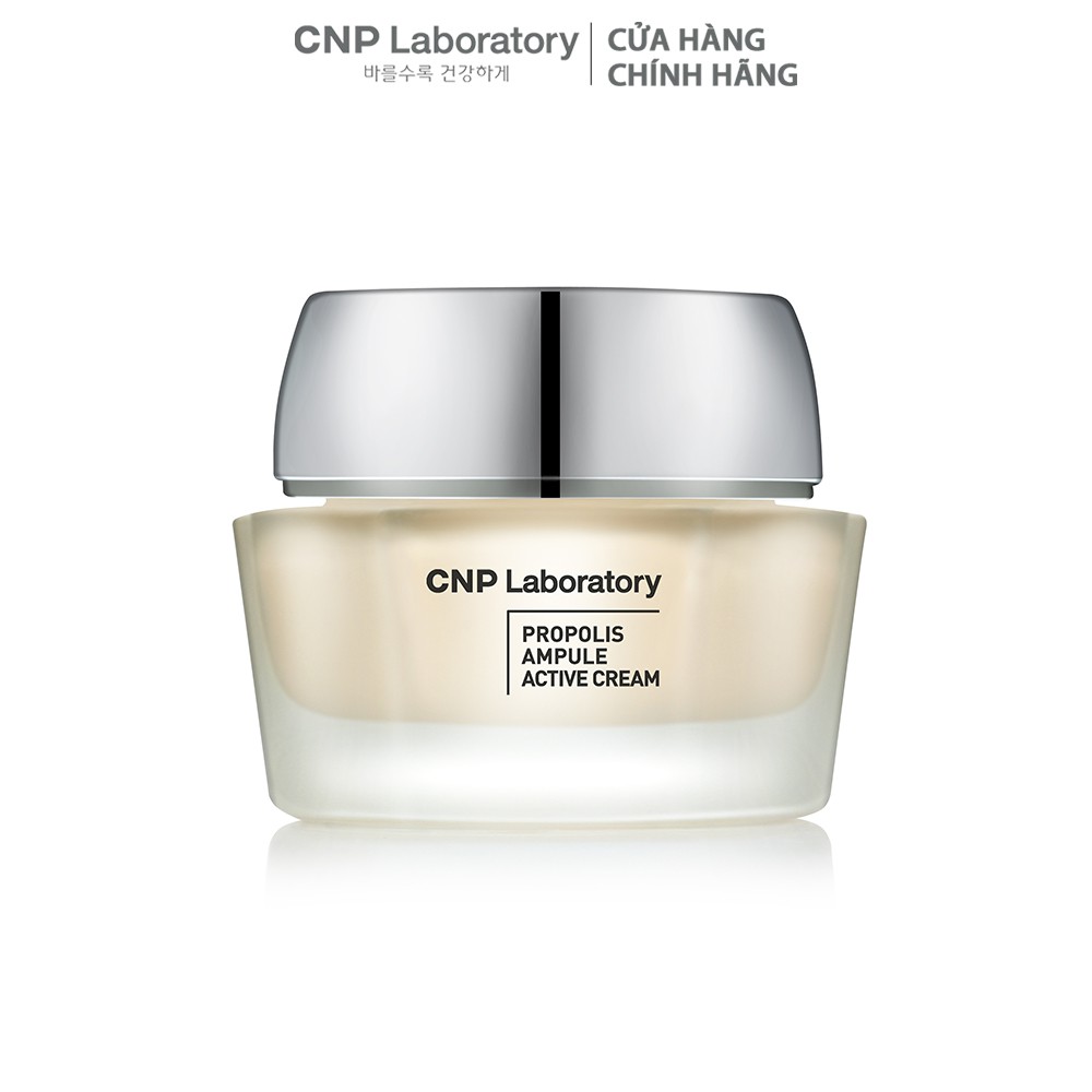 [Mã FMCGMALL -8% đơn 250K] Kem dưỡng keo ong tái tạo phục hồi da CNP Laboratory Propolis Active Cream 50ml