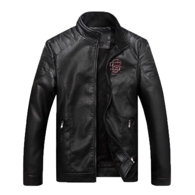 Áo Khoác Da Lót Lông Cao Cấp