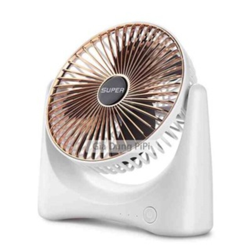 💔Sạc Tích Điện 3H💔 Quạt Để Bàn Sạc Tích Điện Super Fan, 3 Chế Độ Mát, Để Bàn Làm Việc, Ô Tô... Bảo Hành 12 Tháng | BigBuy360 - bigbuy360.vn