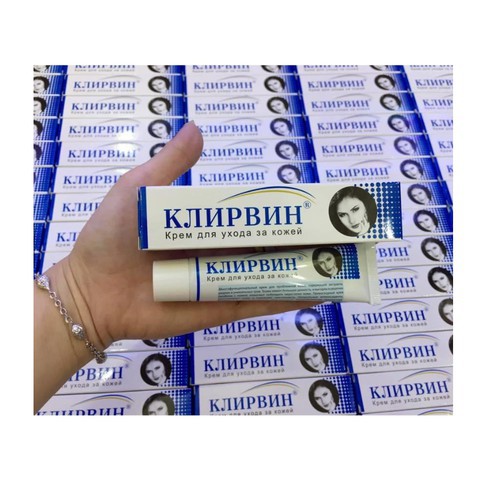 [FreeShip] ( Chính hãng ) Kem bôi sẹo lồi Klirvin chính hãng Của Nga Kjinpbnh 25Gram