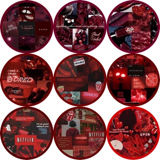 Popsocket giá đỡ điện thoại aesthetic màu đỏ