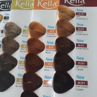 THUỐC NHUỘM TÓC KELLA (KHÔNG CÓ OXY TRỢ NHUỘM & MÃ 0/000)