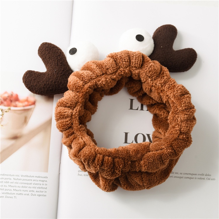 Băng đô cài tóc rửa mặt Hình Con Cua Dễ Thương Vui Nhộn