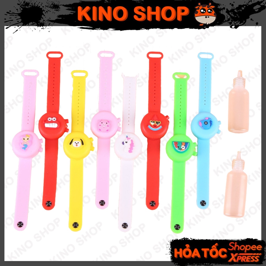 Vòng đeo tay đựng dung dịch sát khuẩn nước rửa tay tiện lợi nhỏ gọn thời trang vệ sinh tay tiện lợi mọi lúc