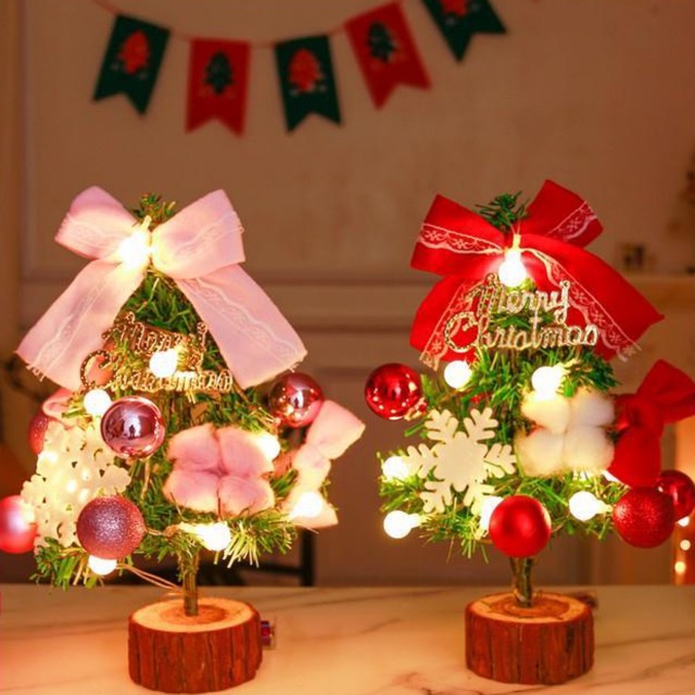 ( CÓ SẴN ) Cây thông noel mini để bàn