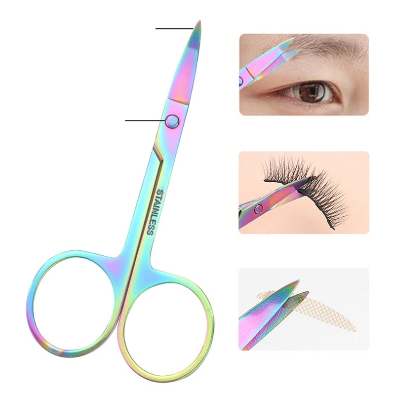 Bộ Dụng Cụ Uốn Lông Mi / Lông Mày / Nhíp Gắp Bằng Thép Không Gỉ YOUYO