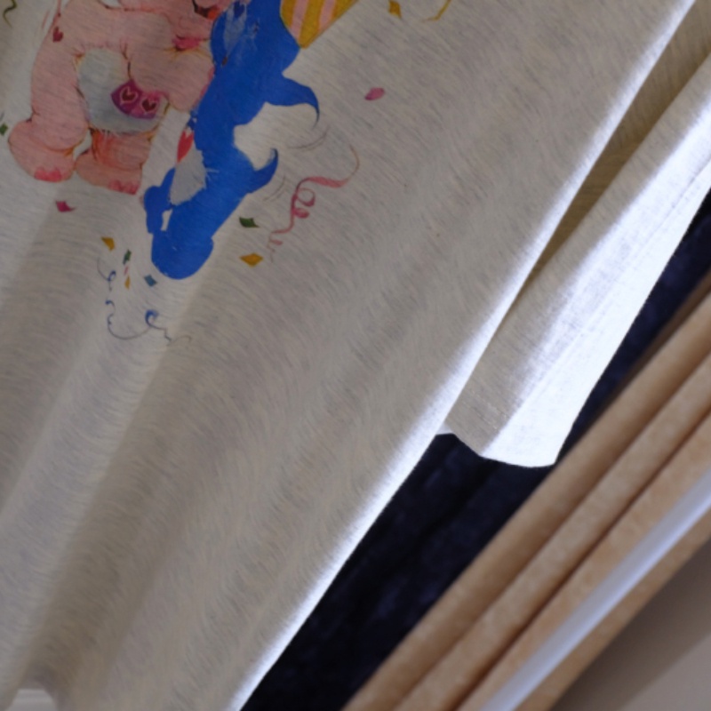 NRVP Áo Thun Nữ Ngắn Tay In Chữ Phong Cách Hàn Quốc