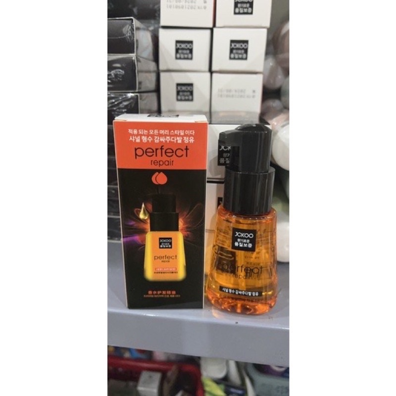Tinh chất dưỡng tóc Missen Miseen Scene Damage Hair Care Perfect Serum phục hồi tóc thật hiệu quả 80ml