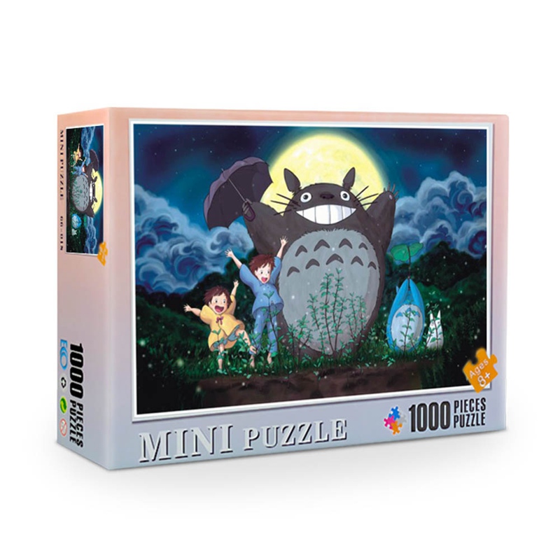 Bộ đồ chơi ghép hình 1000 mảnh hình Totoro xinh xắn