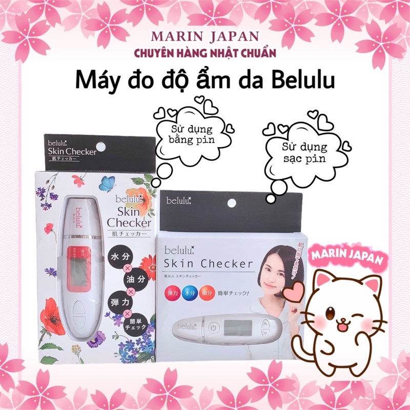 Máy đo độ ẩm da Belulu mẫu mới nhất Nhật Bản